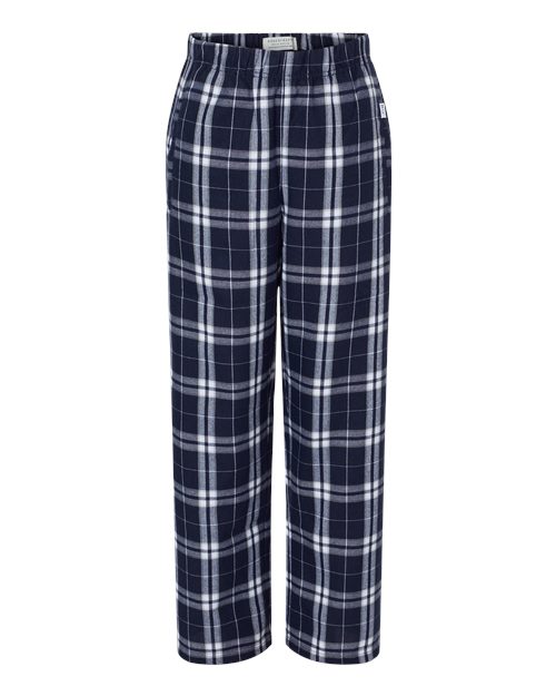 Boxercraft BY6624 - Navy/ Silver Plaid