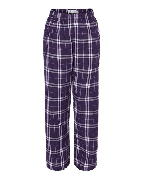 Boxercraft BY6624 - Purple/ White Plaid