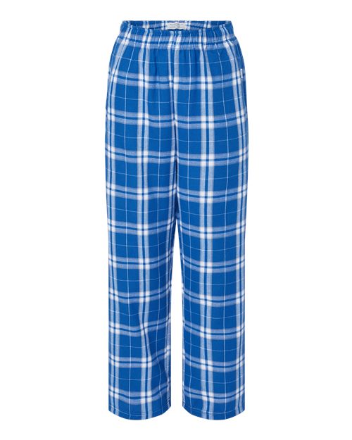 Boxercraft BY6624 - Royal/ Silver Plaid