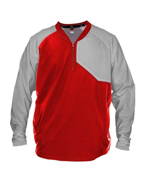 Alleson Athletic 3JLS21A - Red/ Grey