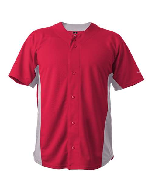 Alleson Athletic 566BFJ - Red/ Grey/ White