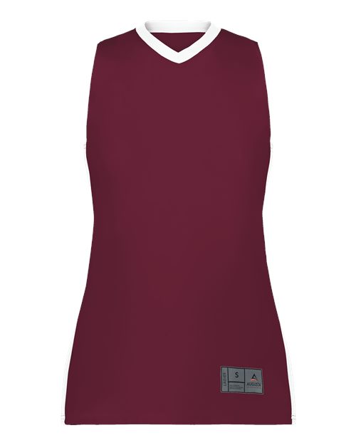 Augusta Sportswear 6888 - Maroon/ White