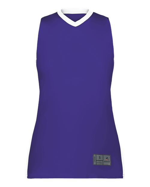 Augusta Sportswear 6888 - Purple/ White