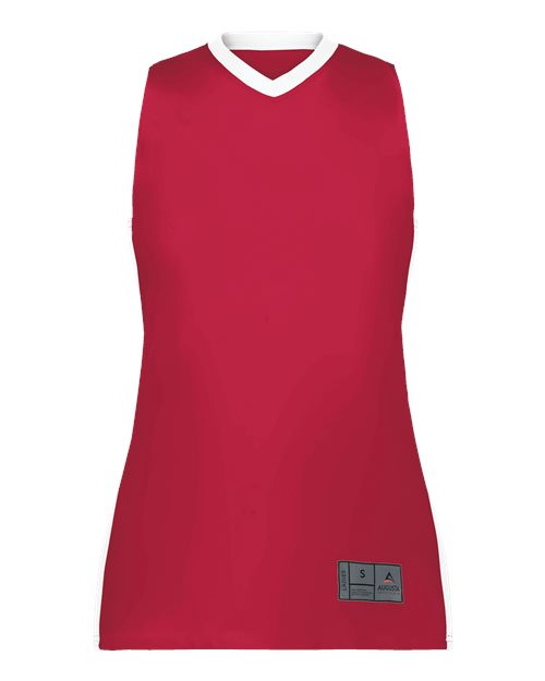 Augusta Sportswear 6888 - Scarlet/ White