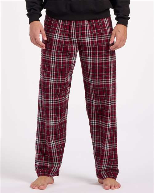 Boxercraft BM6624 - Maroon Plaid
