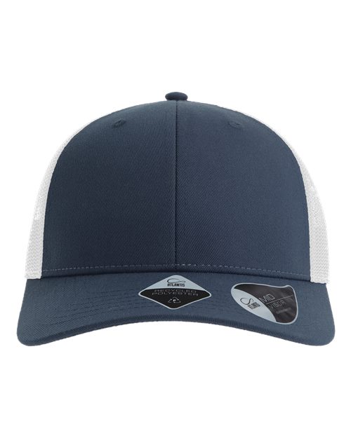 Atlantis Headwear BRYCE - Navy/ White