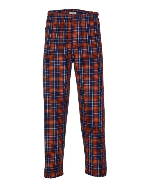 Boxercraft BM6624 - Navy/ Orange Plaid