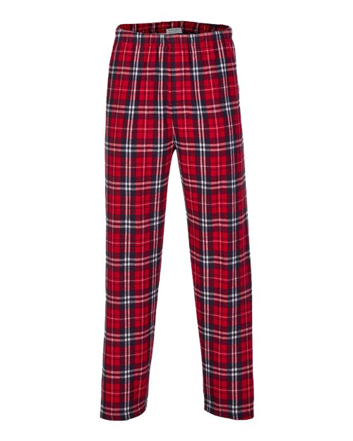 Boxercraft BM6624 - Navy/ Red Plaid