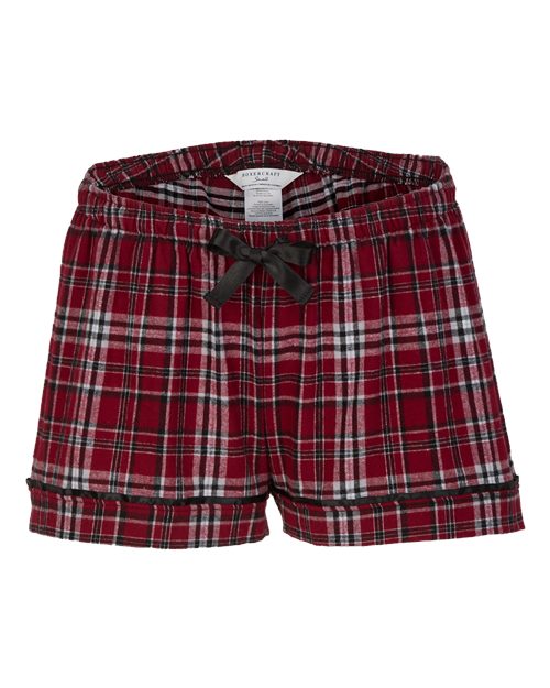 Boxercraft BW6501 - Garnet/ Black Plaid