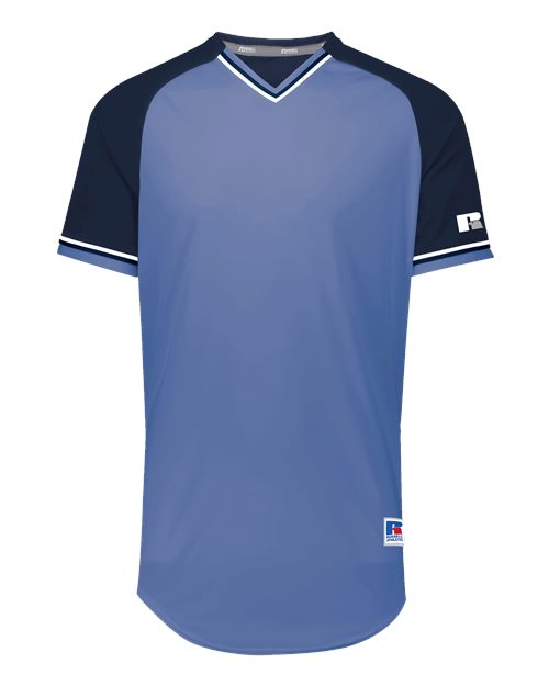 Russell Athletic R01X3B - Columbia Blue/ Navy/ White