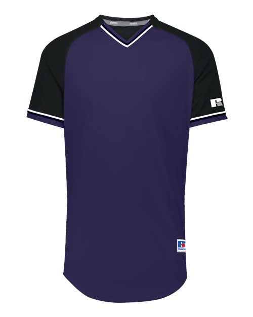 Russell Athletic R01X3B - Purple/ Black/ White