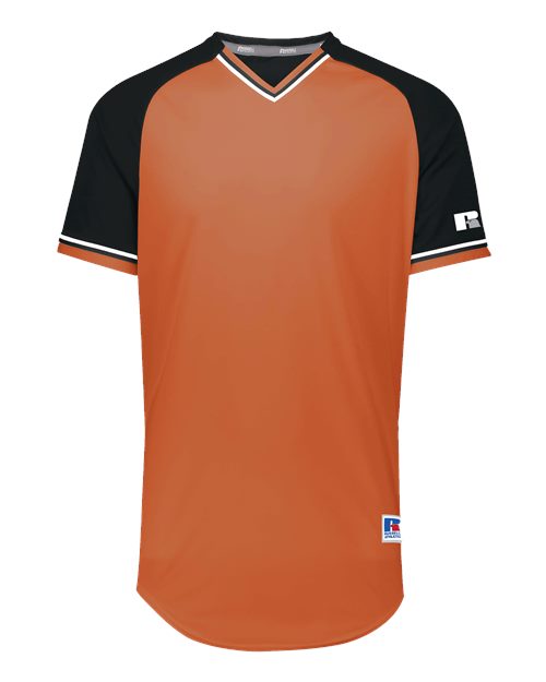 Russell Athletic R01X3M - Burnt Orange/ Black/ White