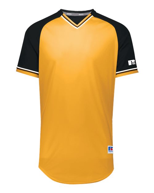 Russell Athletic R01X3M - Gold/ Black/ White