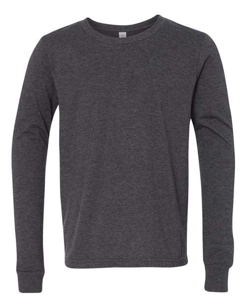 BELLA + CANVAS 3501YCVC - Dark Grey Heather