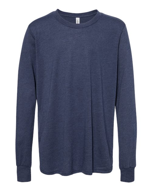 BELLA + CANVAS 3501YCVC - Heather Navy