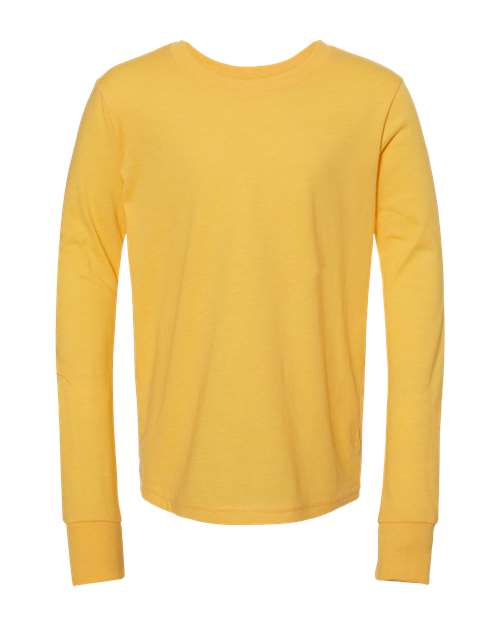 BELLA + CANVAS 3501YCVC - Heather Yellow Gold