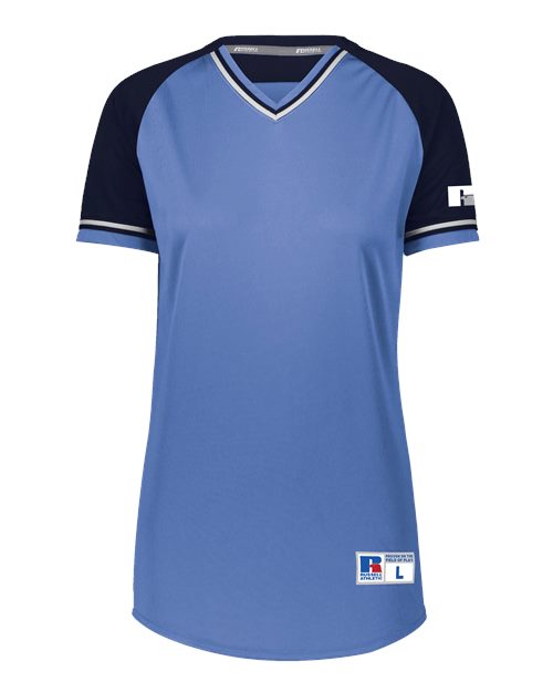 Russell Athletic R01X3X - Columbia Blue/ Navy/ White