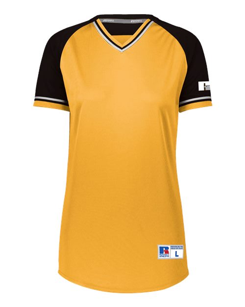 Russell Athletic R01X3X - Gold/ Black/ White