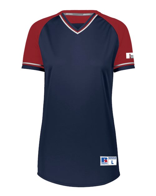 Russell Athletic R01X3X - Navy/ True Red/ White