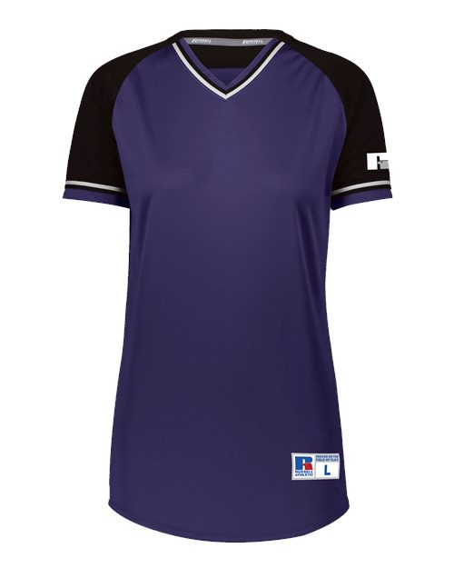 Russell Athletic R01X3X - Purple/ Black/ White