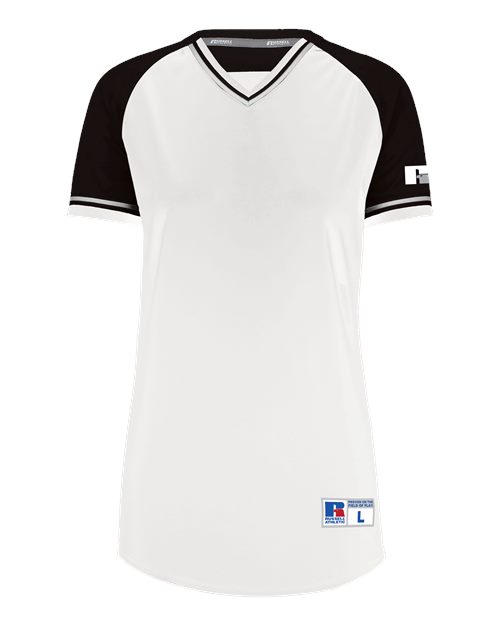Russell Athletic R01X3X - White/ Black/ White