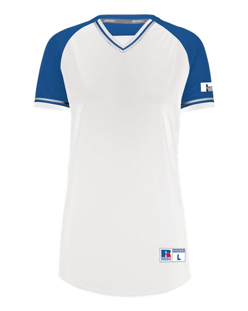 Russell Athletic R01X3X - White/ Royal/ White