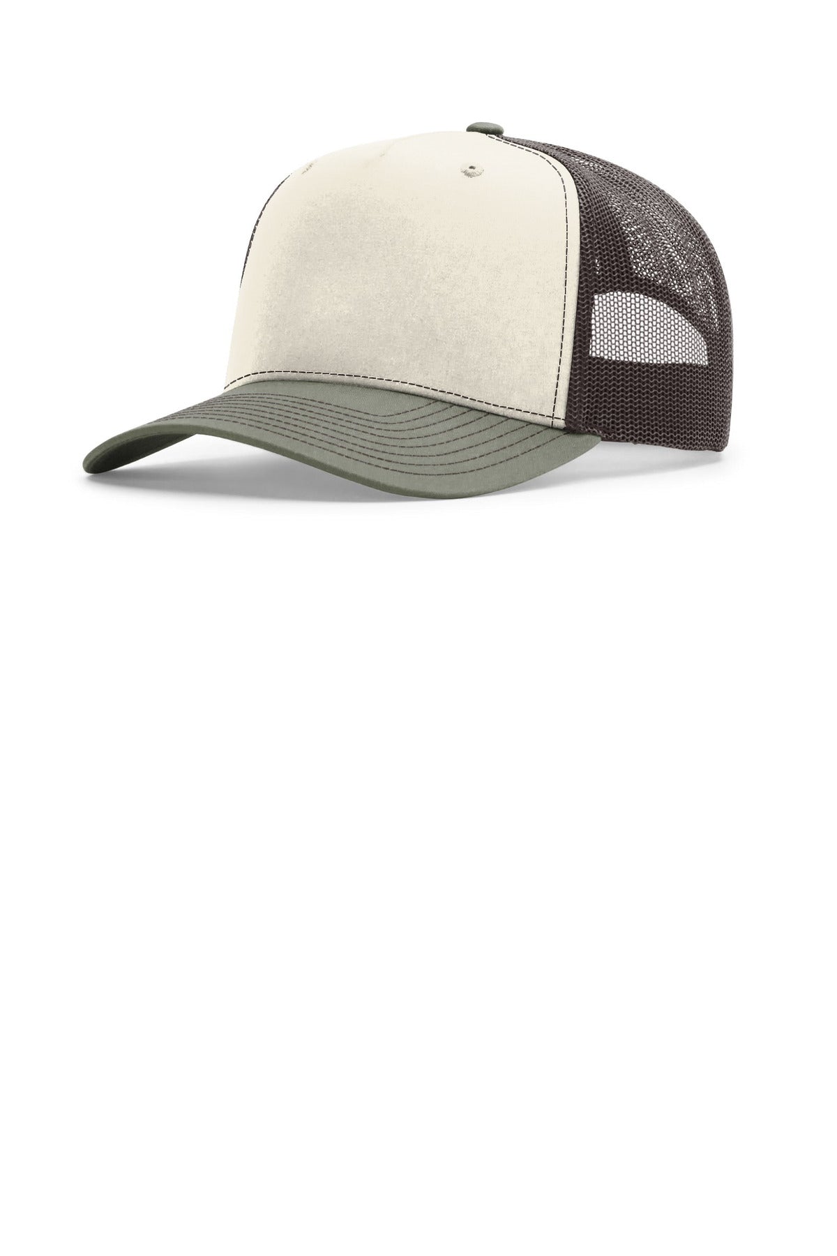 Richardson Five-Panel Champ Trucker 112FPC - Birch/ Brown/ Loden