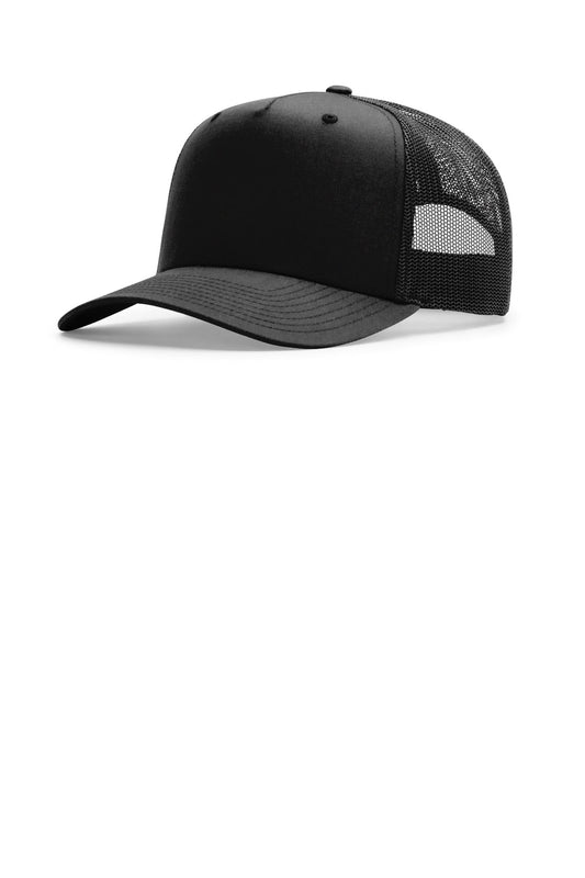 Richardson Five-Panel Champ Trucker 112FPC - Black