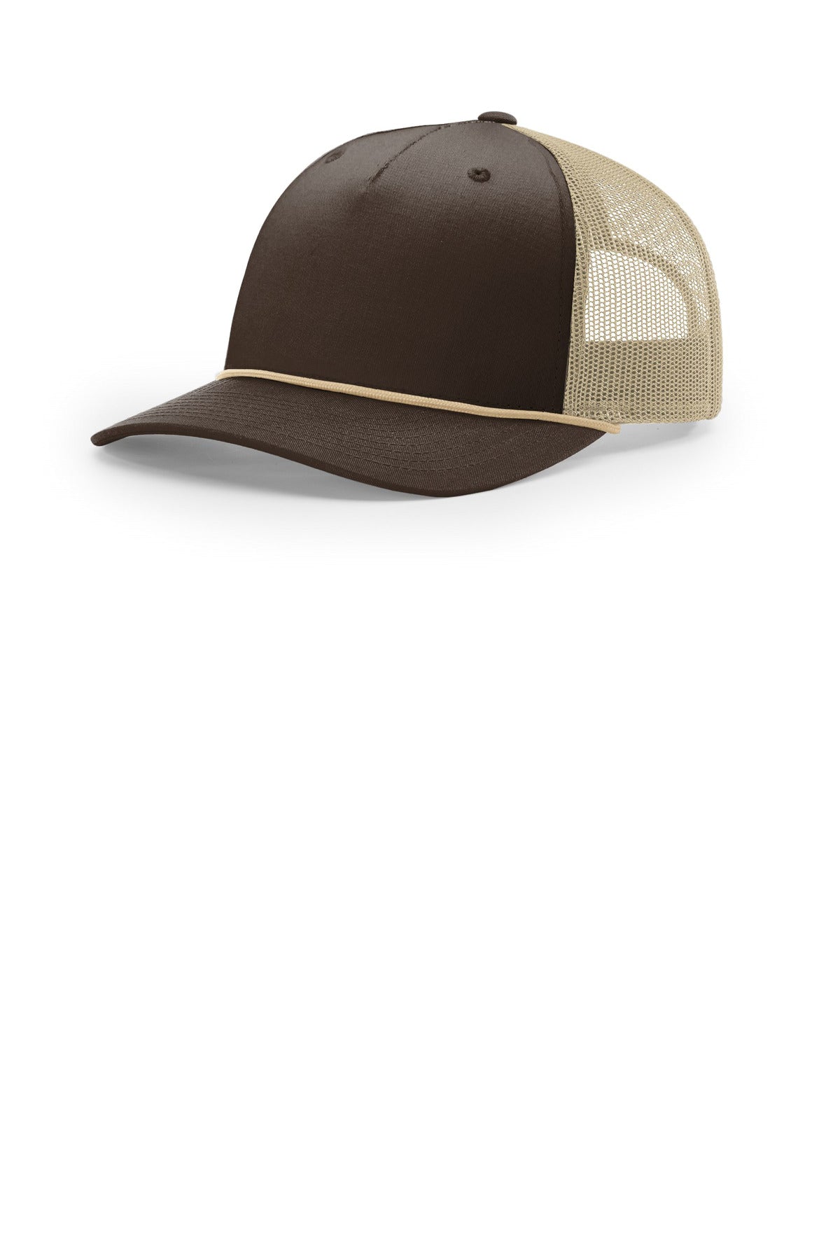 Richardson Five-Panel with Rope 112FPR - Brown/ Khaki/ Khaki