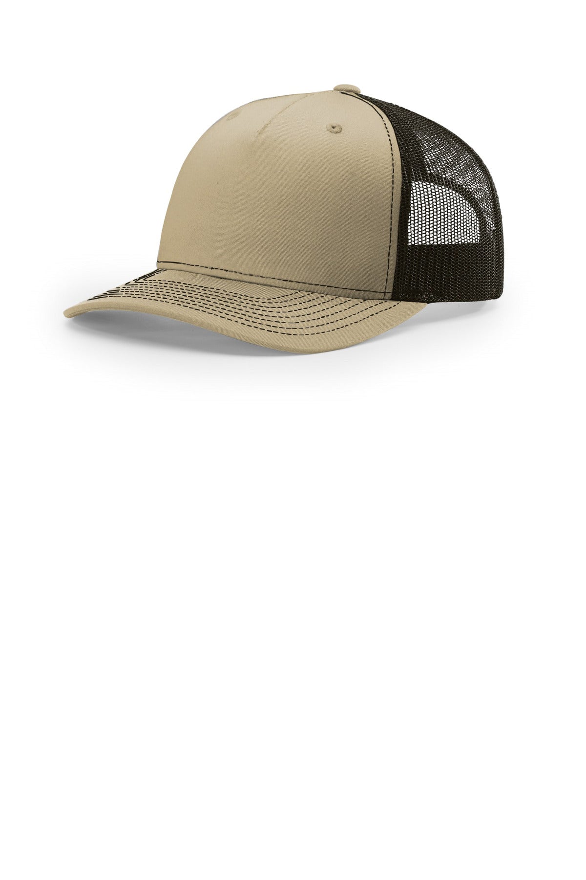 Richardson Five-Panel Trucker 112FP - Khaki/ Coffee