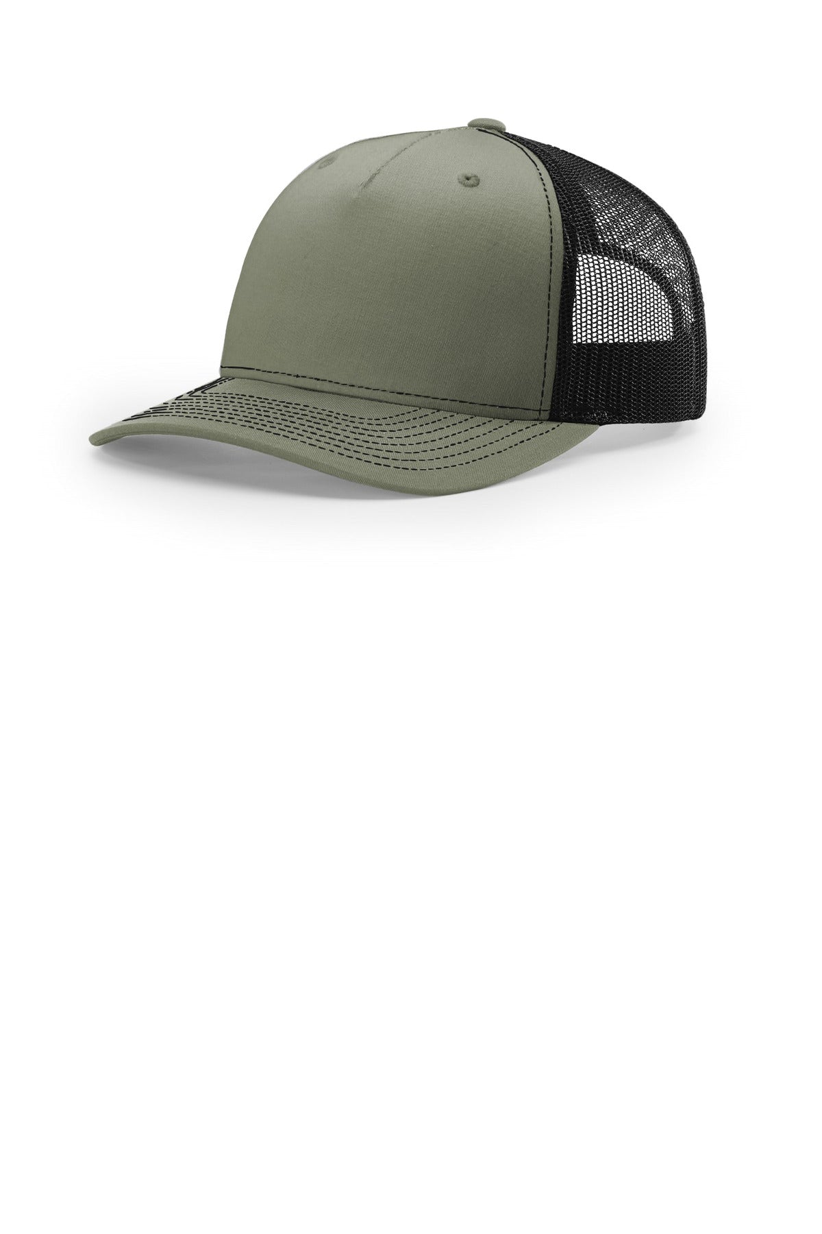 Richardson Five-Panel Trucker 112FP - Loden/ Black