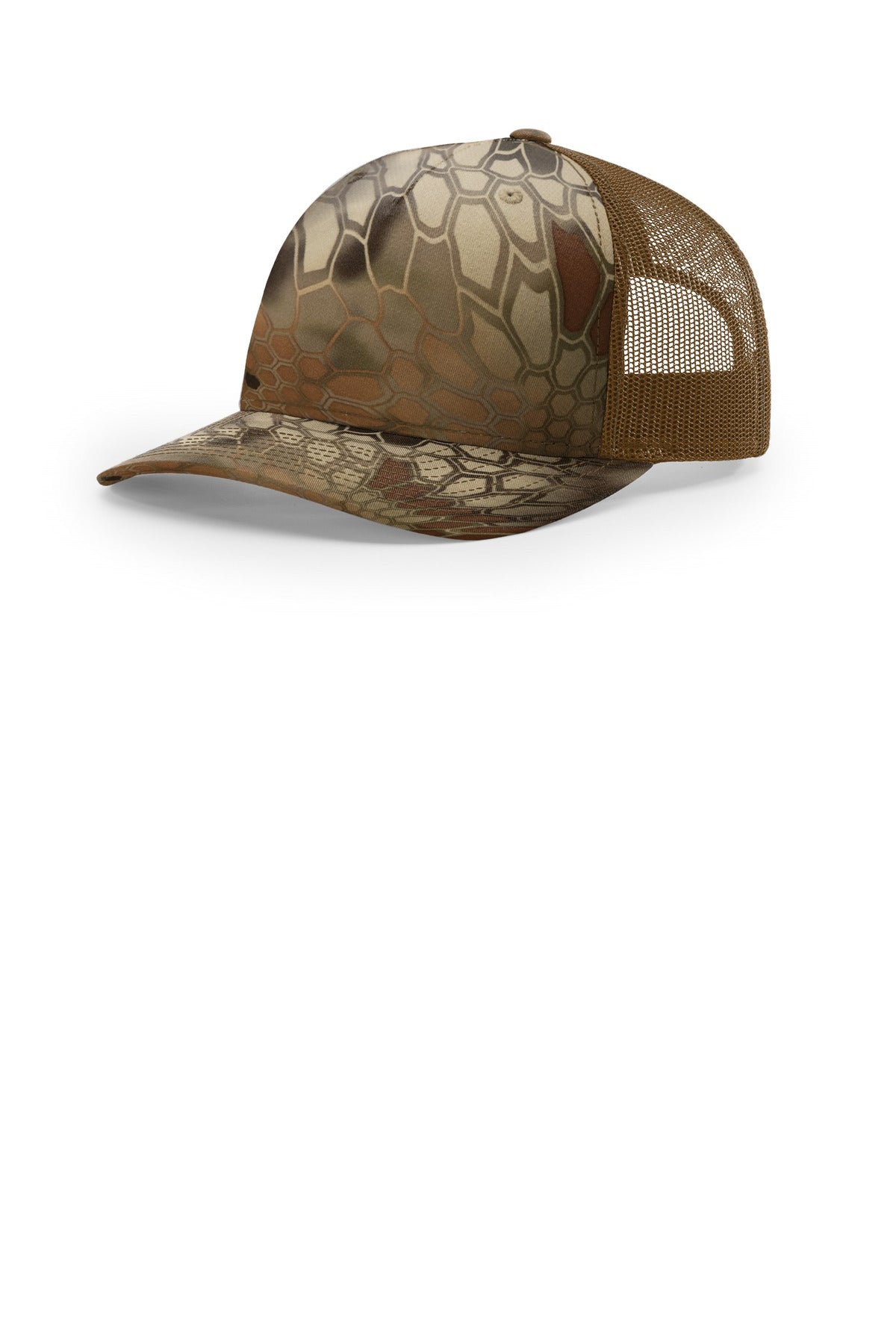 Richardson Printed Five-Panel Trucker 112PFP - Kryptek Highlander/ Buck