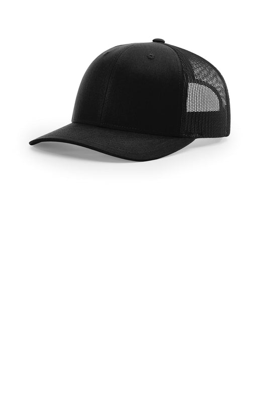 Richardson 112+ R-Flex Adjustable Trucker 112PL - Black