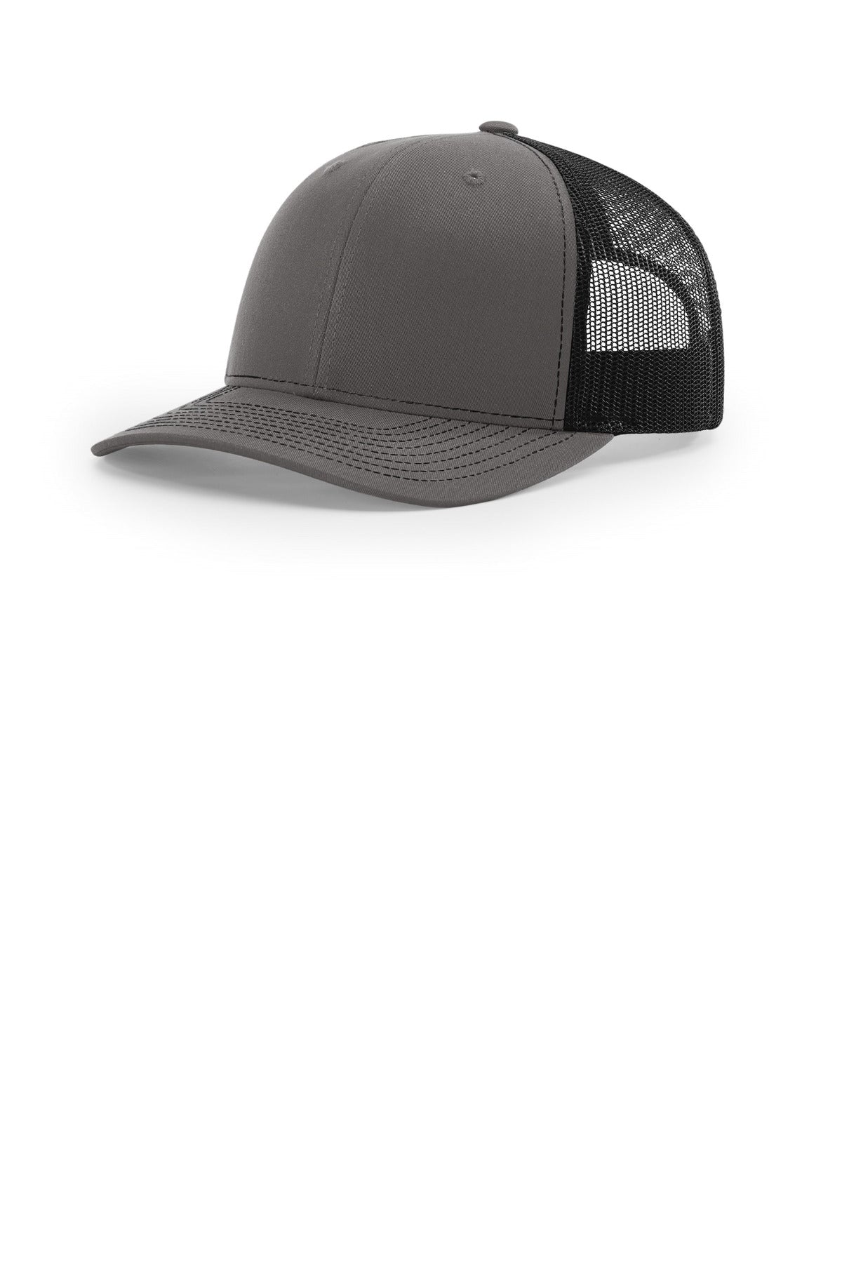 Richardson 112+ R-Flex Adjustable Trucker 112PL - Charcoal/ Black