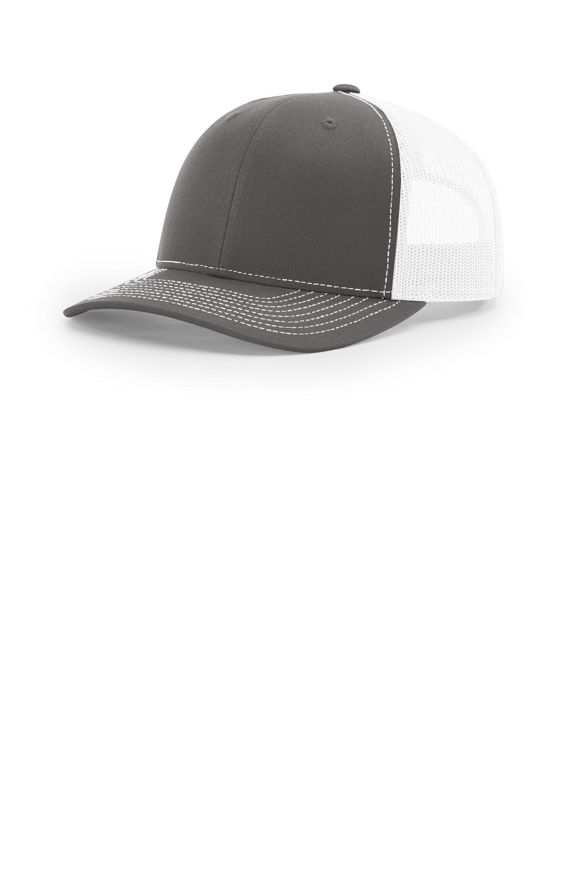 Richardson 112+ R-Flex Adjustable Trucker 112PL - Charcoal/ White