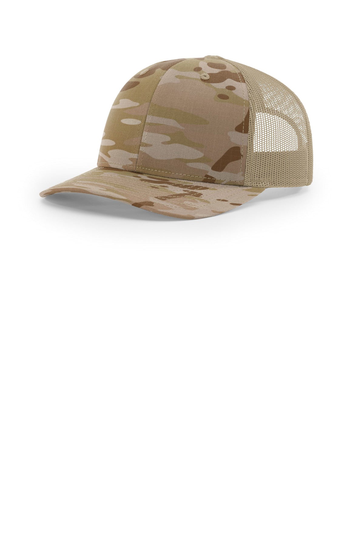 Richardson Printed Tactical Trucker 112PT - Multicam Arid/ Tan