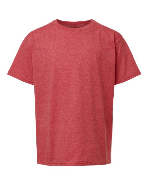 Gildan 64000B - Heather Red