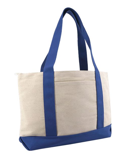 Liberty Bags 8862 - Natural/ Royal