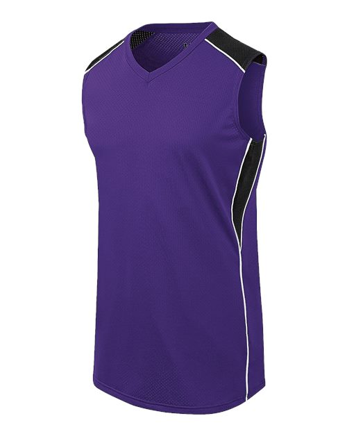 Augusta Sportswear 312162 - Purple/ Black/ White
