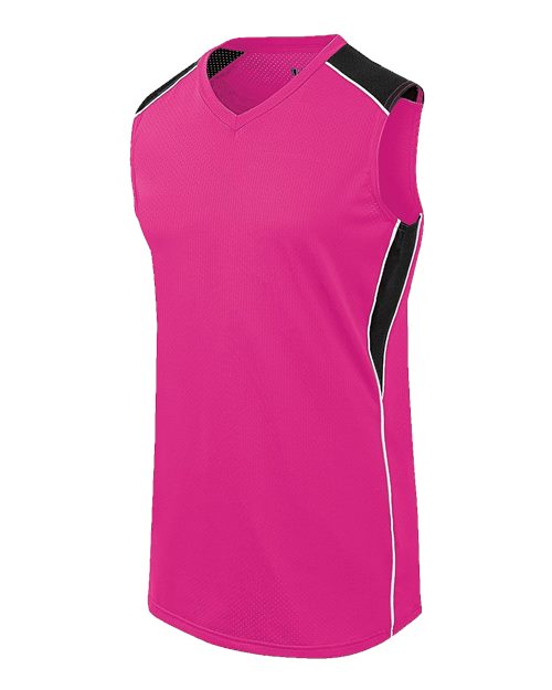 Augusta Sportswear 312162 - Raspberry/ Black/ White