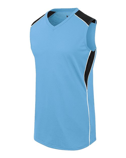 Augusta Sportswear 312163 - Columbia Blue/ Black/ White