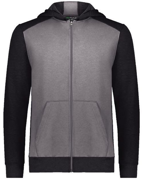 Augusta Sportswear 6900 - Columbia Blue/ Carbon Heather