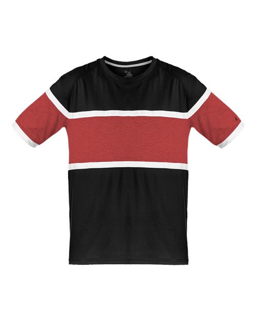 Badger 4980 - Black/ Red/ White