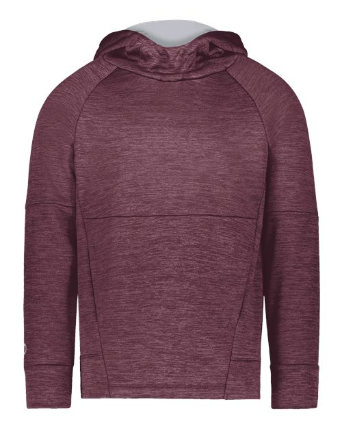 Holloway 223680 - Maroon Heather/ Silver