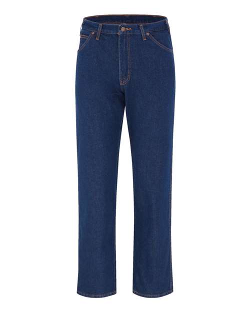 Dickies 9333 - Rinsed Indigo Rigid - 39 Unhemmed