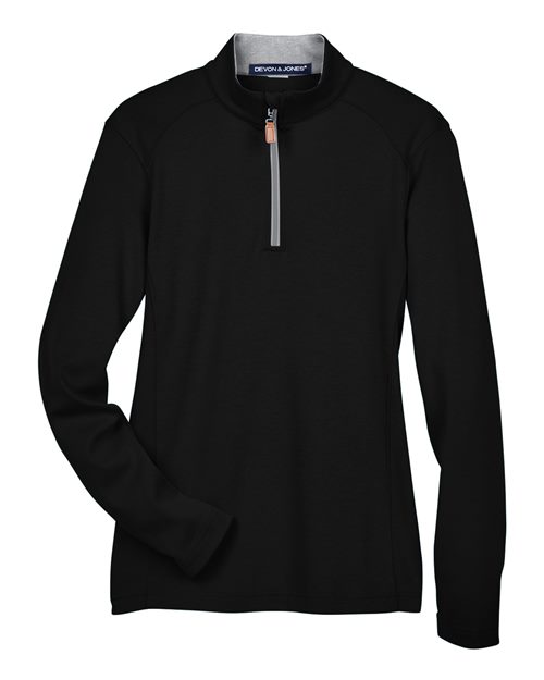 Devon & Jones DG479W - Black/ Grey Heather/ Graphite