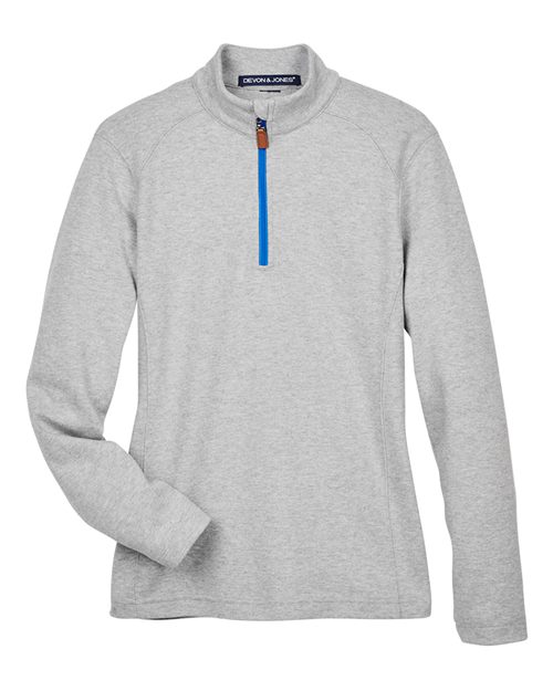 Devon & Jones DG479W - Grey Heather/ Grey H/ French Blue
