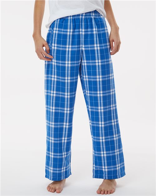 Boxercraft BY6624 - Varsity Maroon Oxford Plaid