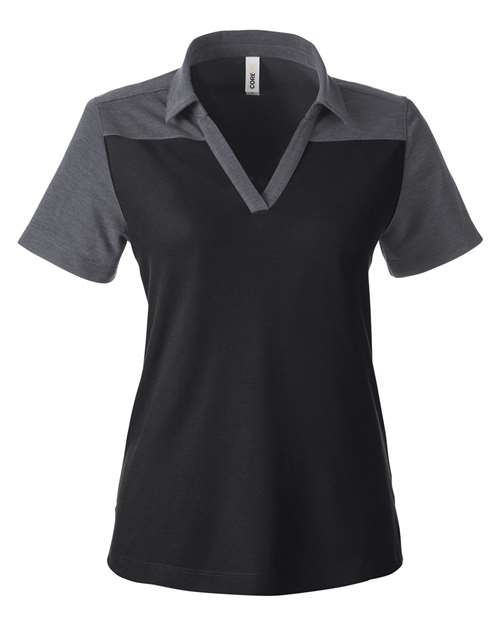CORE365 CE112CW - Black/ Carbon Heather
