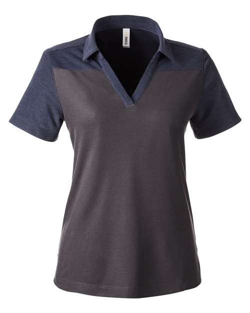 CORE365 CE112CW - Carbon/ Classic Navy Heather